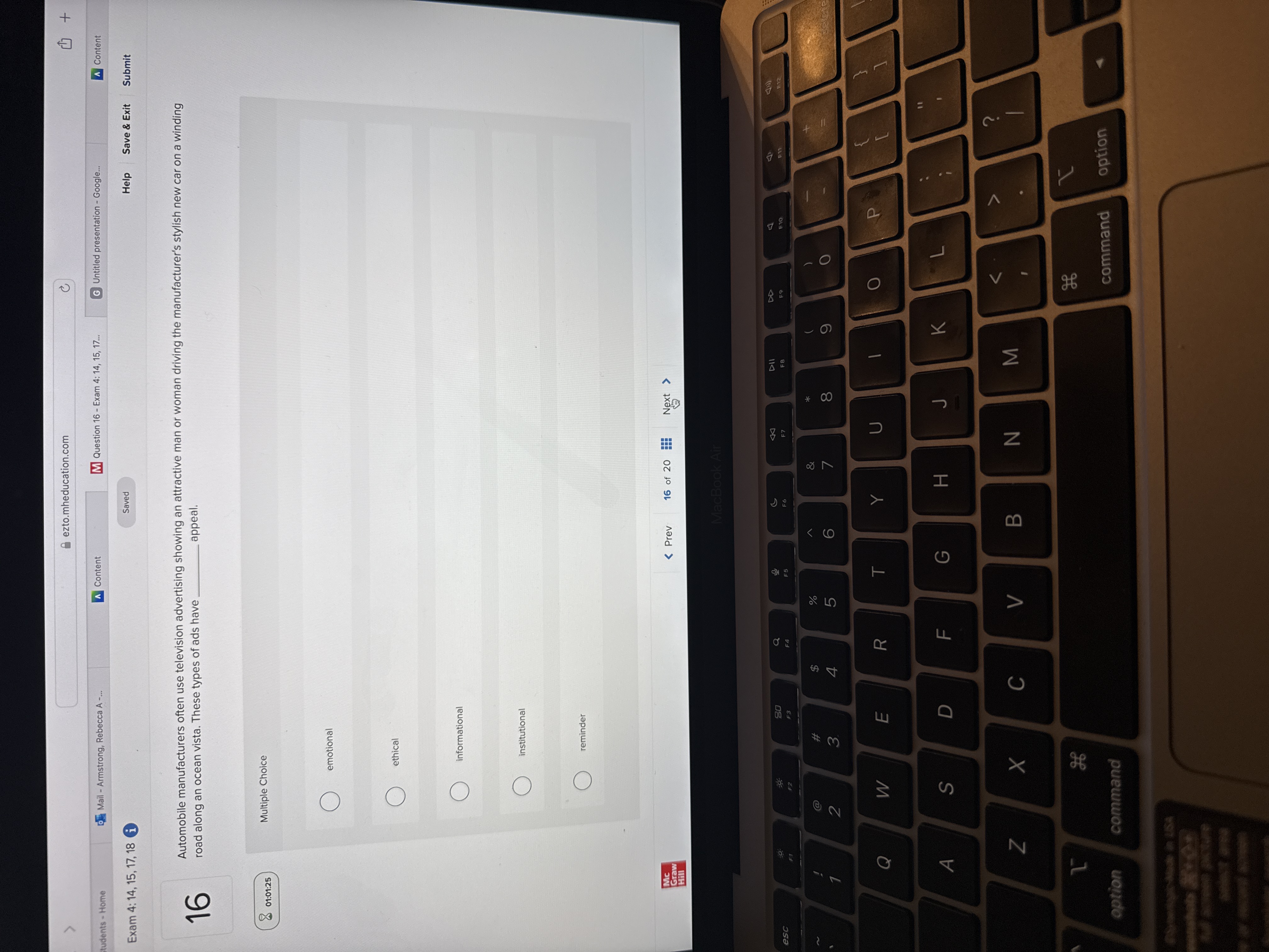 answer ezto.mheducation.com C b + tudents - Home