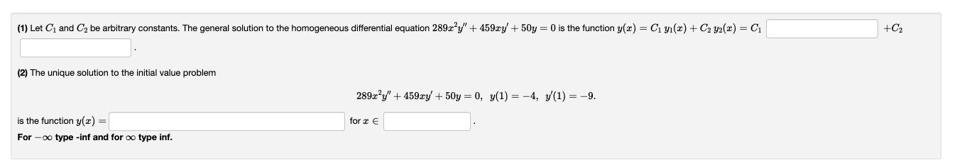 ( 1 ) Let C _ ( 1 ) and C _ ( 2 ) be arbitrary