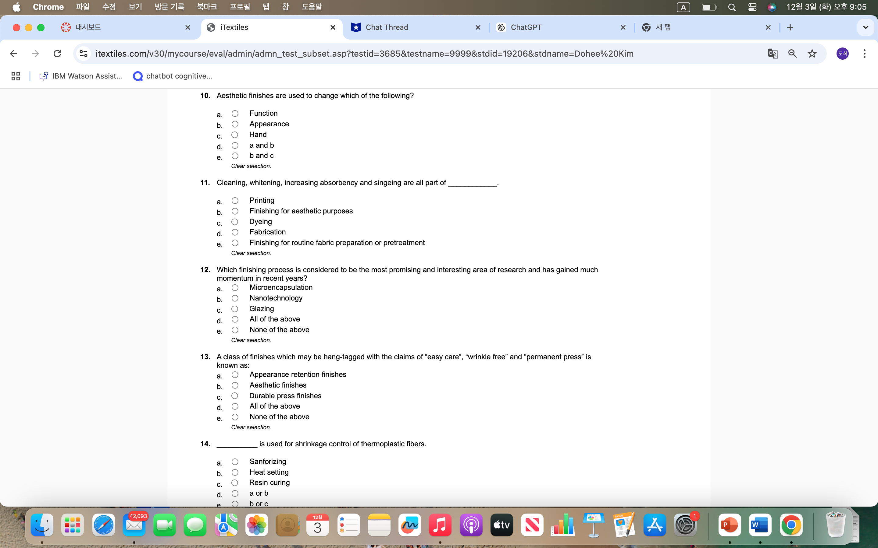 Write down the question and give me the answer