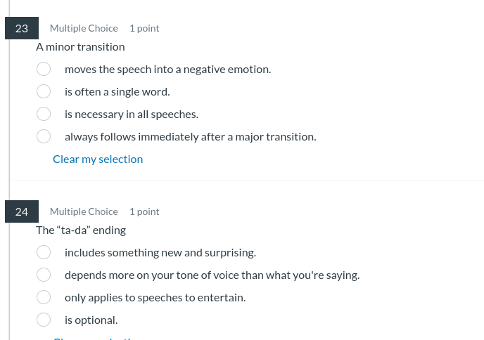 answer pric] Multiple Choice 1 point A minor