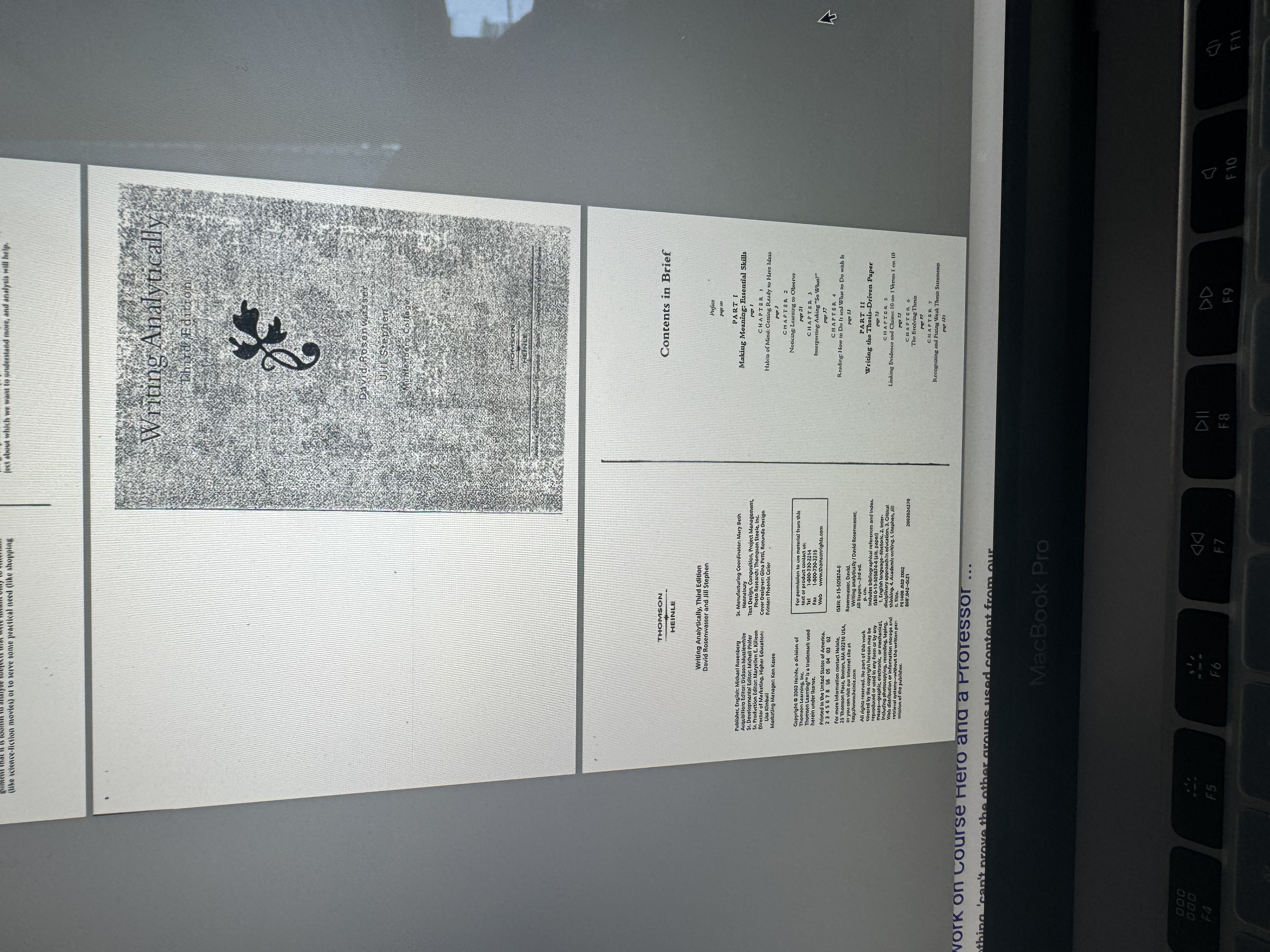 After you read the chapter on "Writing and