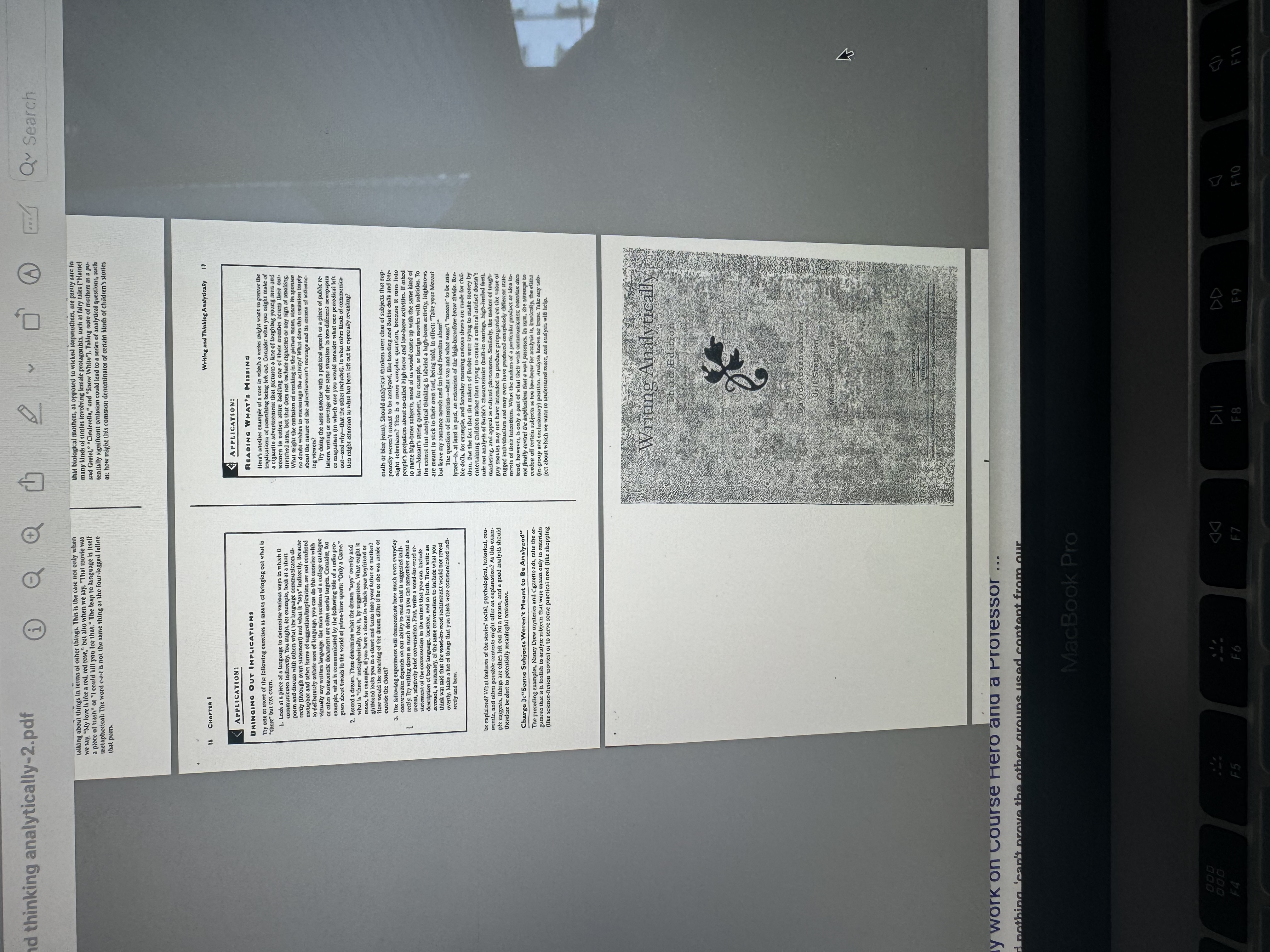 After you read the chapter on "Writing and