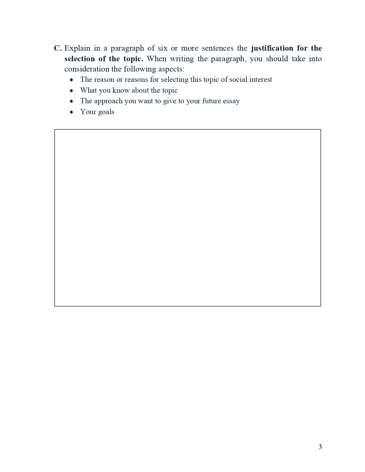 The Writing Process Instructions Let's begin the