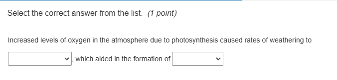 answer Select the correct answer from the list.