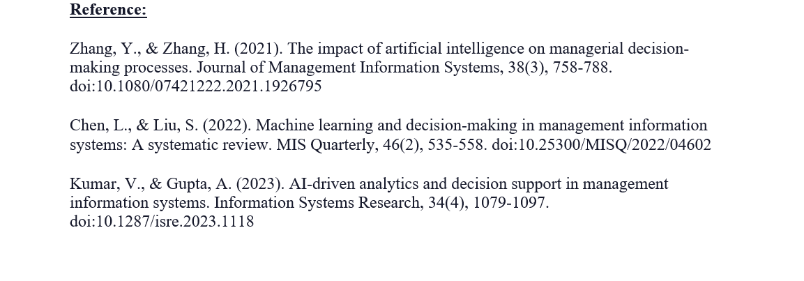Instructions Consider your research topic along