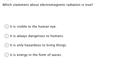 answer accuratley Which statement about