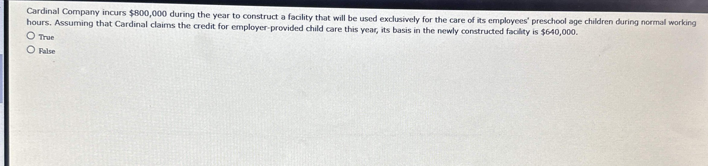 Cardinal Company incurs $ 8 0 0 , 0 0 0 during