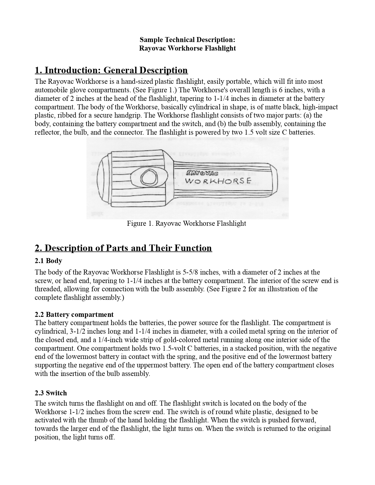 Write a technical description for the Brita