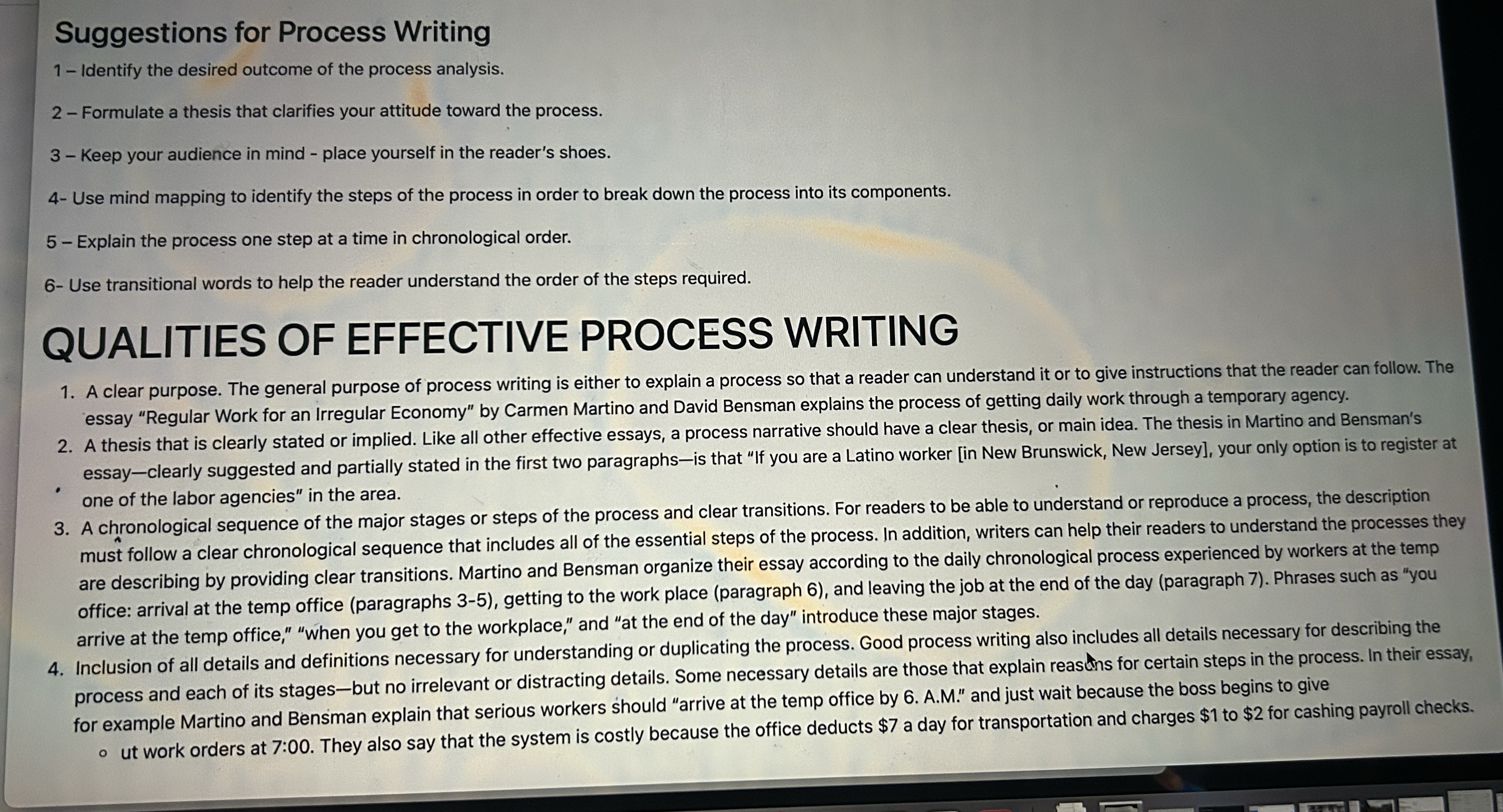 Free writing. I need help with developing a good