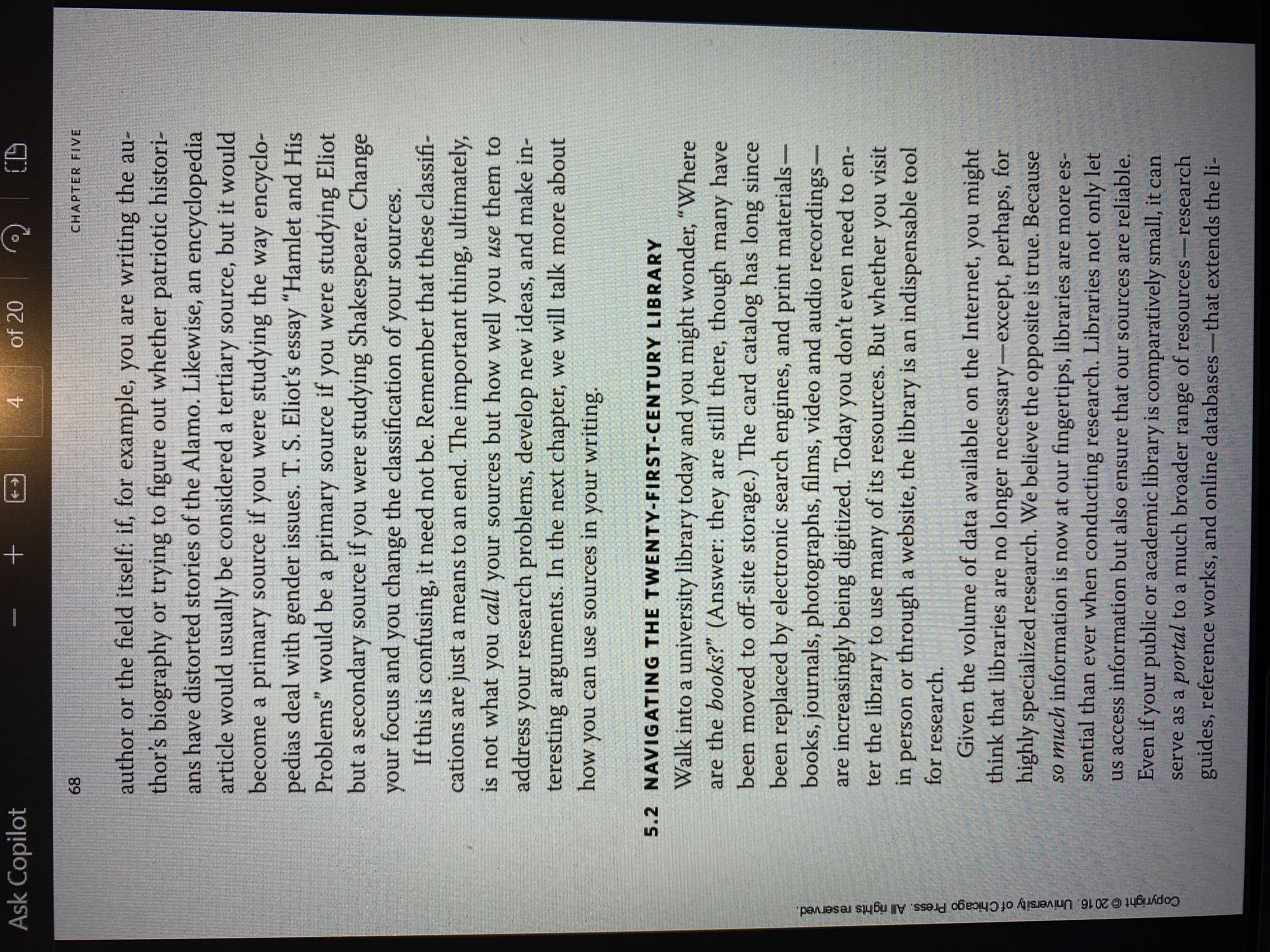 5 From Problems to Sources If you are a new