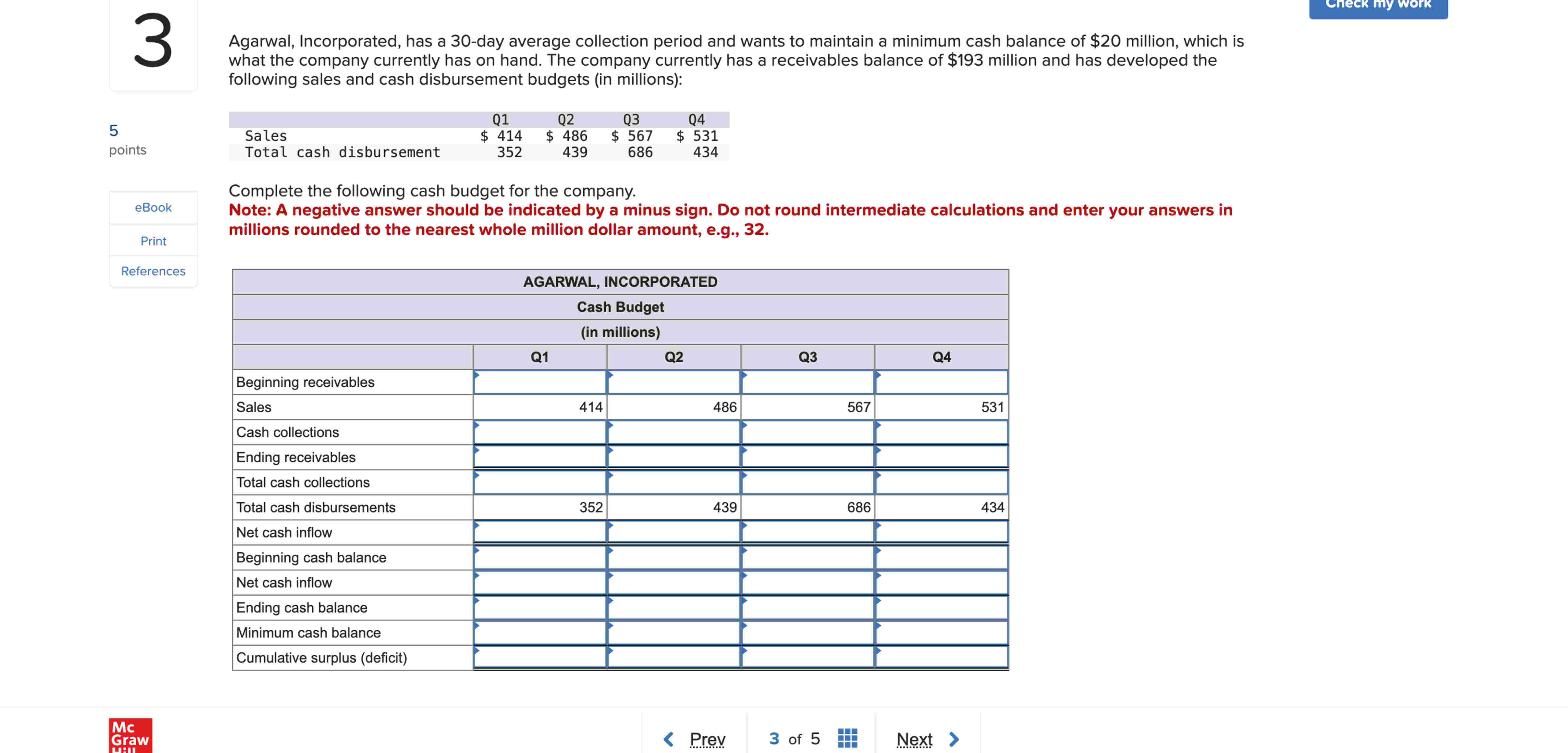 3 Agarwal, Incorporated, has a 3 0 - day average