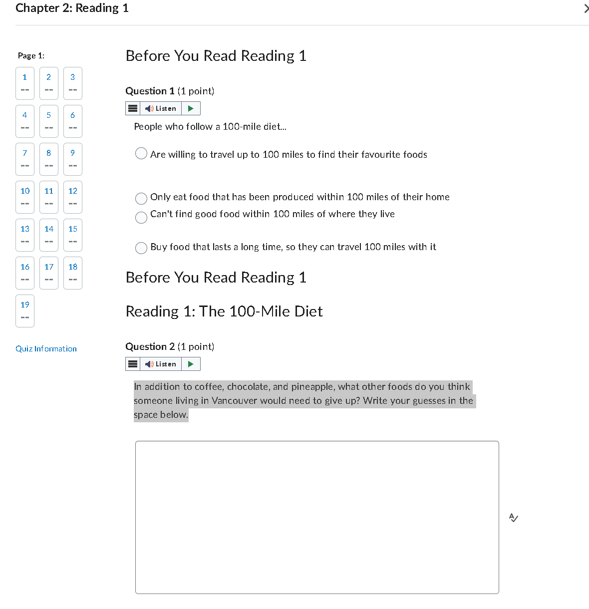Chapter 2: Reading 1 Page 1: Before You Read