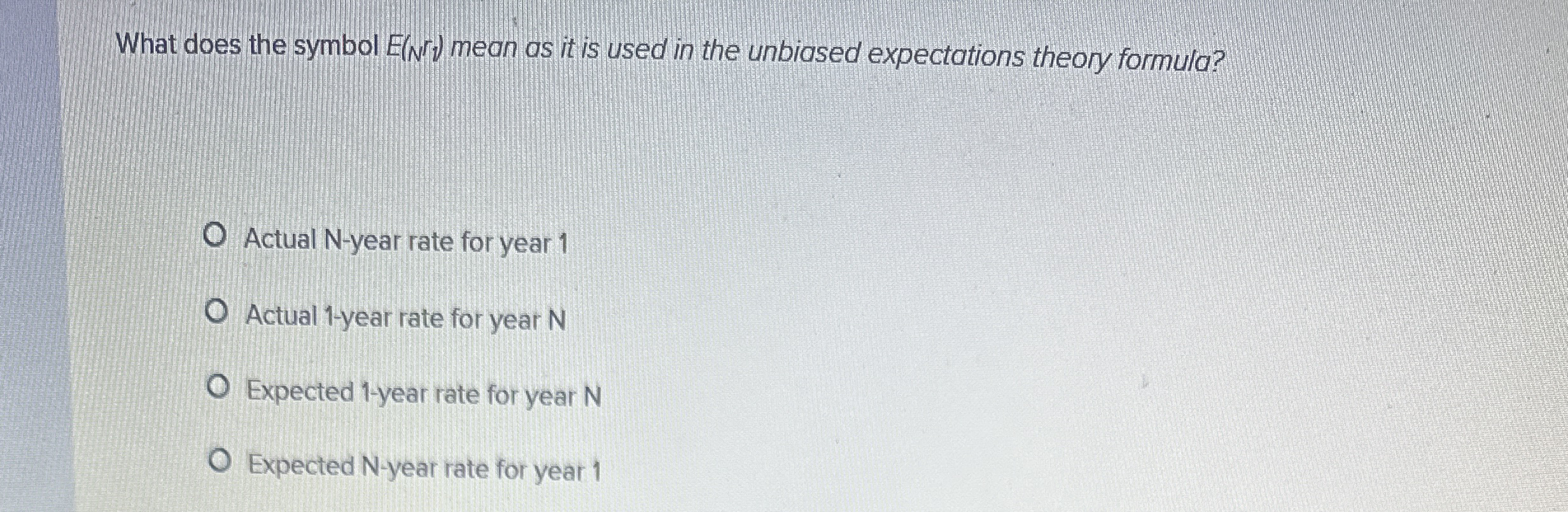 What does the symbol E ( N r * ) mean as it is