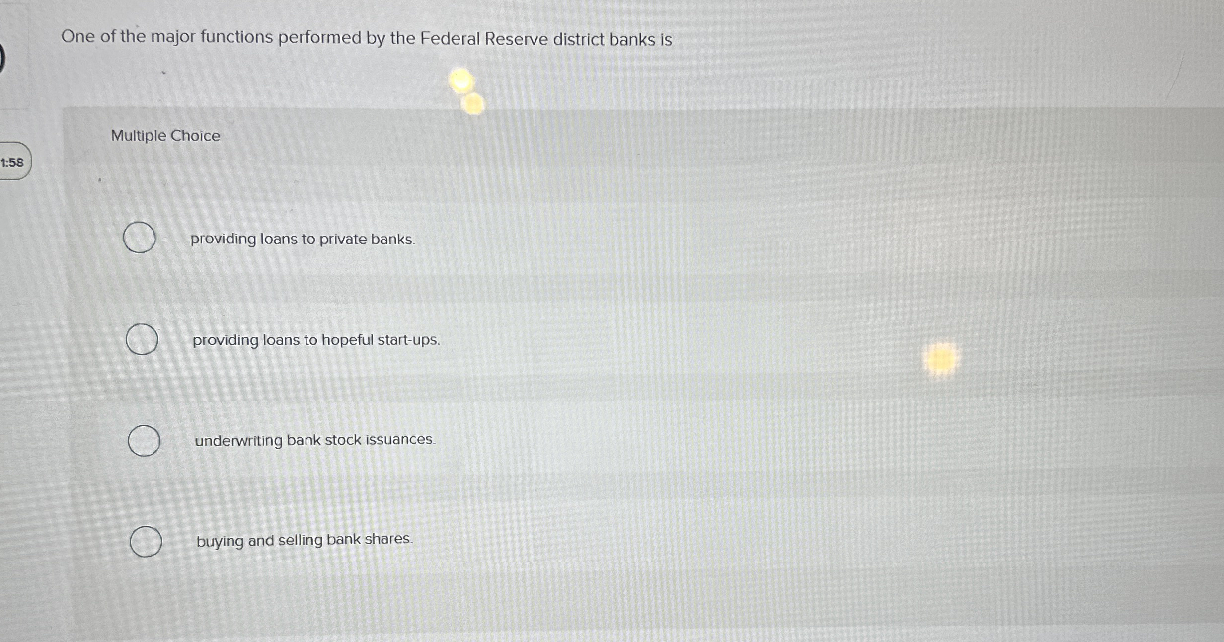 One of the major functions performed by the