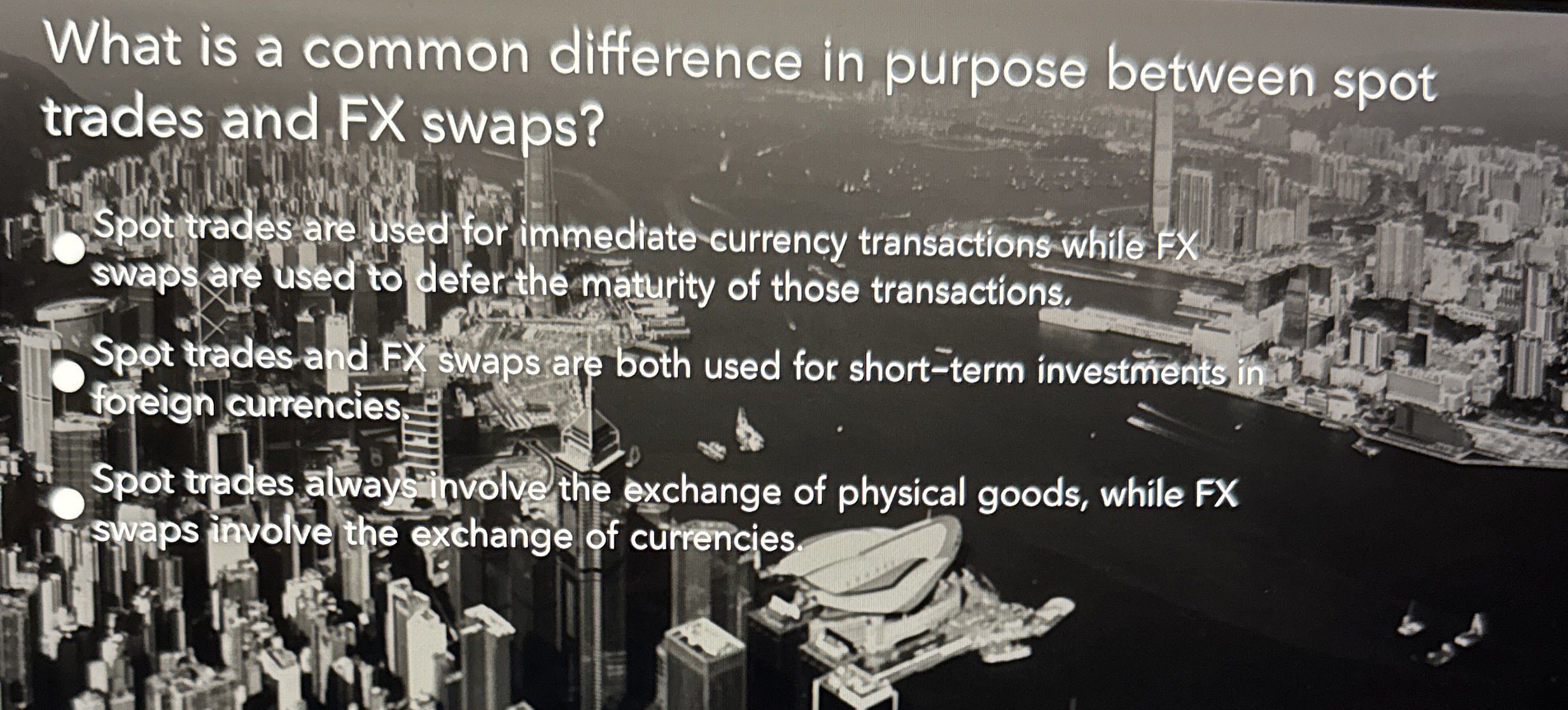 What is a common difference in purpose between