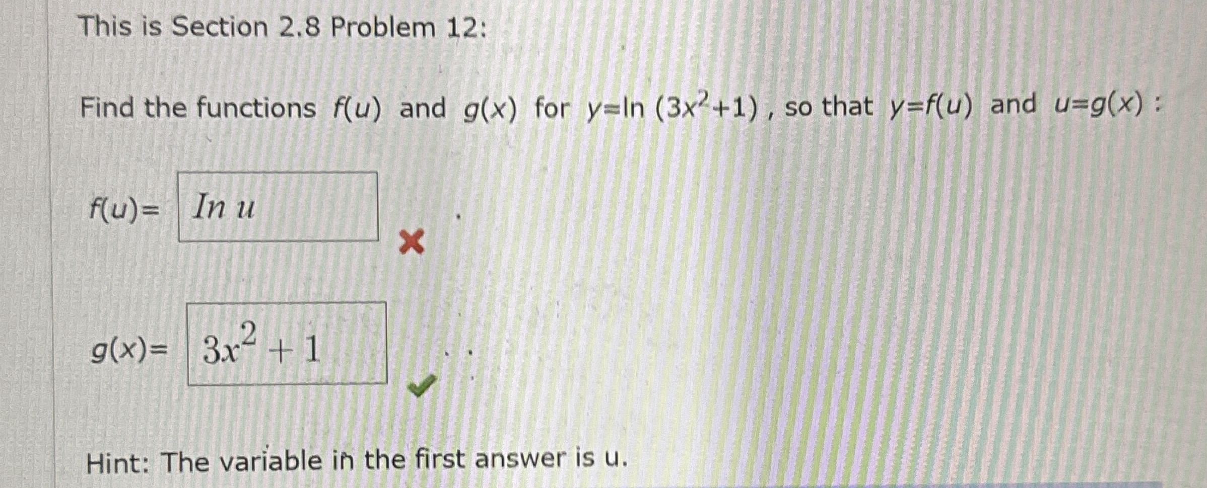 This is Section 2 . 8 Problem 1 2 : Find the