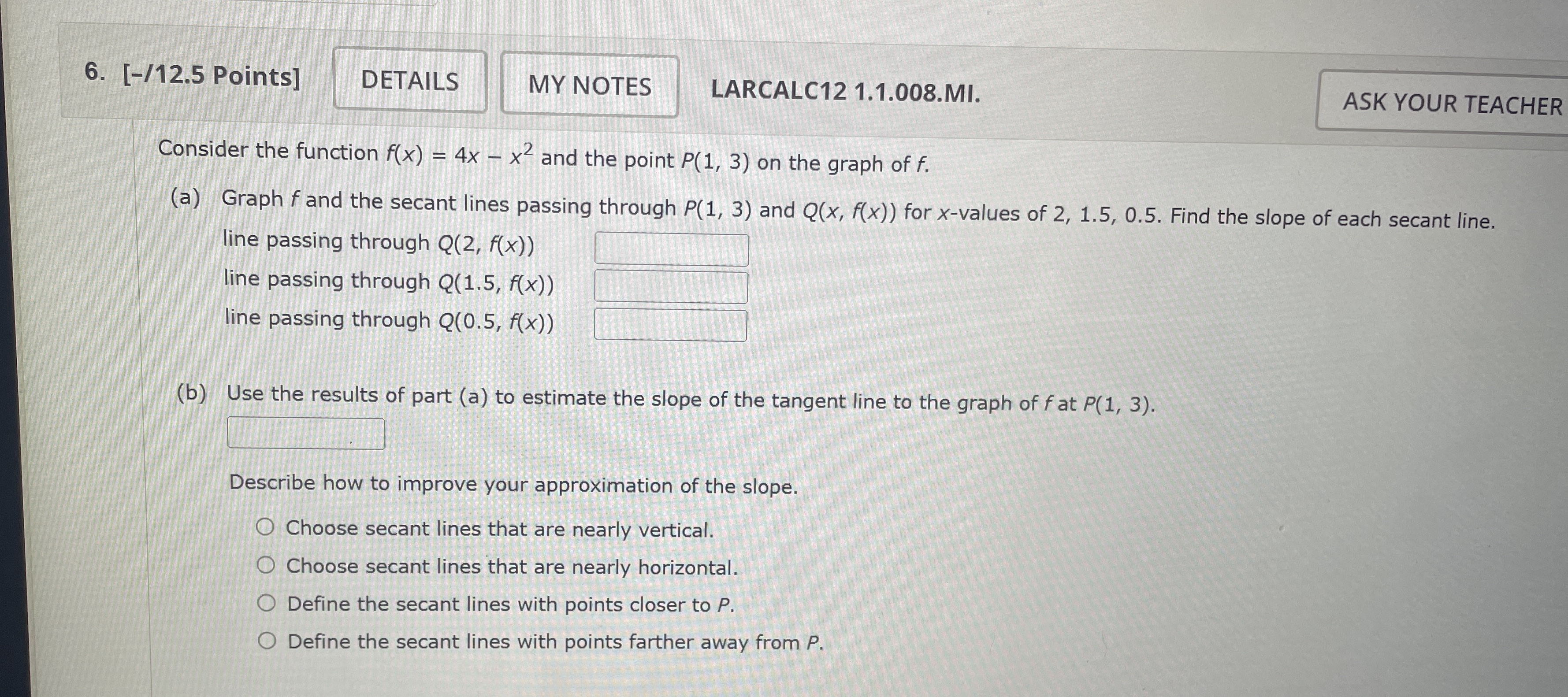 [ - / 1 2 . 5 Points ] LARCALC 1 2 1 . 1 . 0 0 8