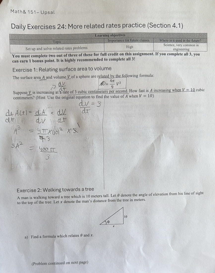 Math& 1 5 1 - Upsal Daily Exercises 2 4 : More