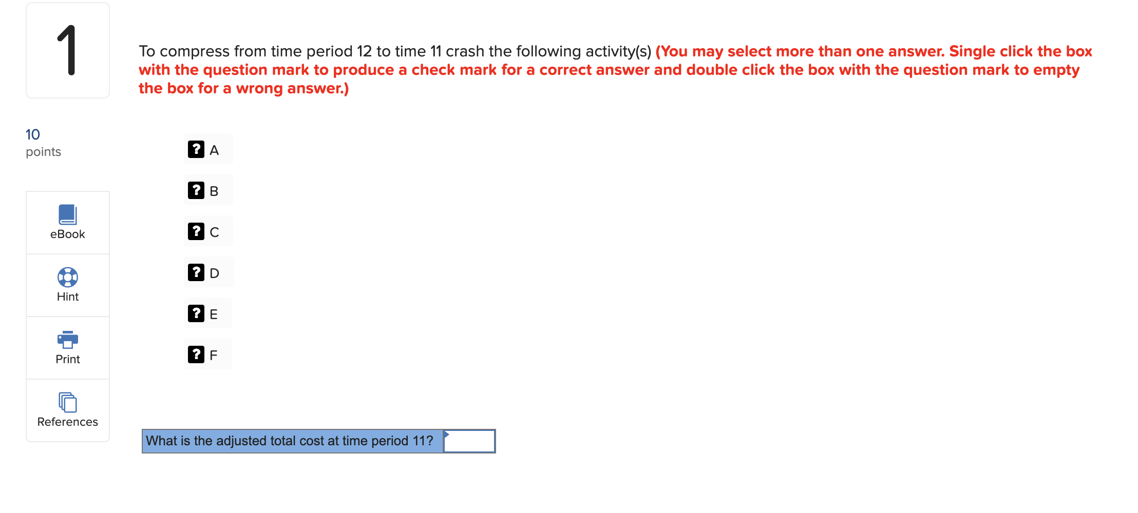 answer those answers: EX9-1 Use the information