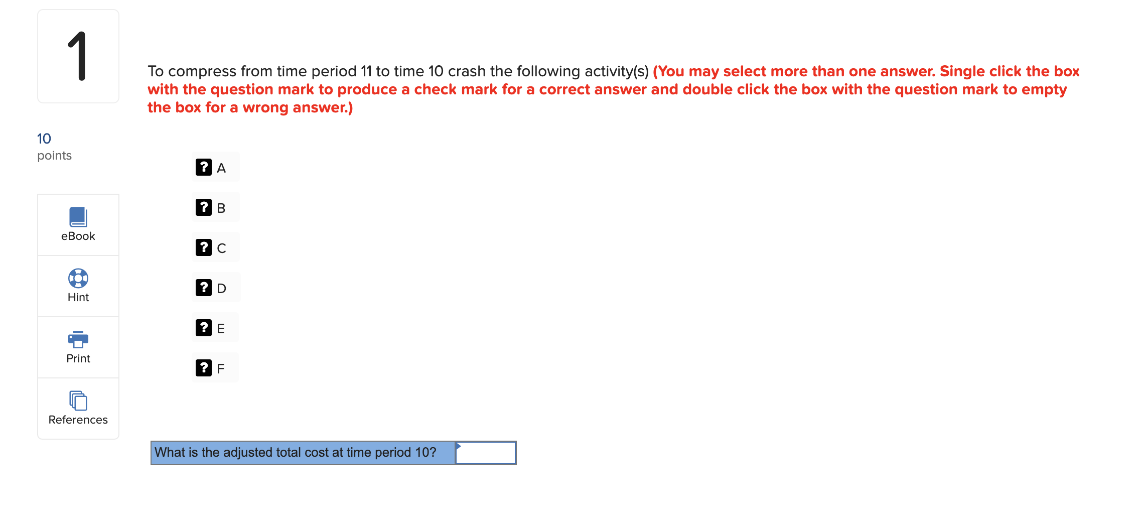 answer those answers: EX9-1 Use the information