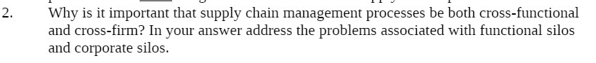 u 1.1.; 'Why is it important that supply chain