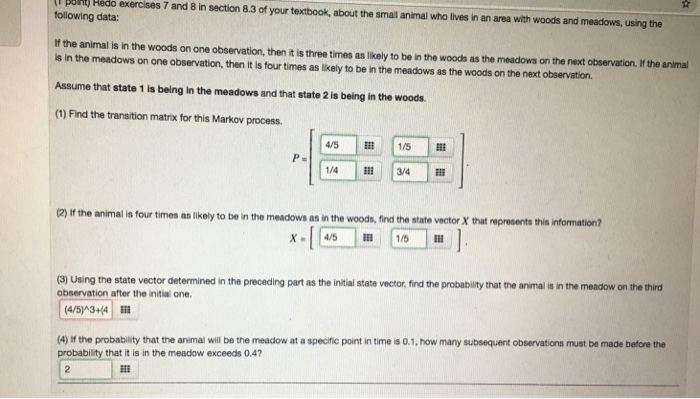 bwork out the questions below \fI Part) Redo