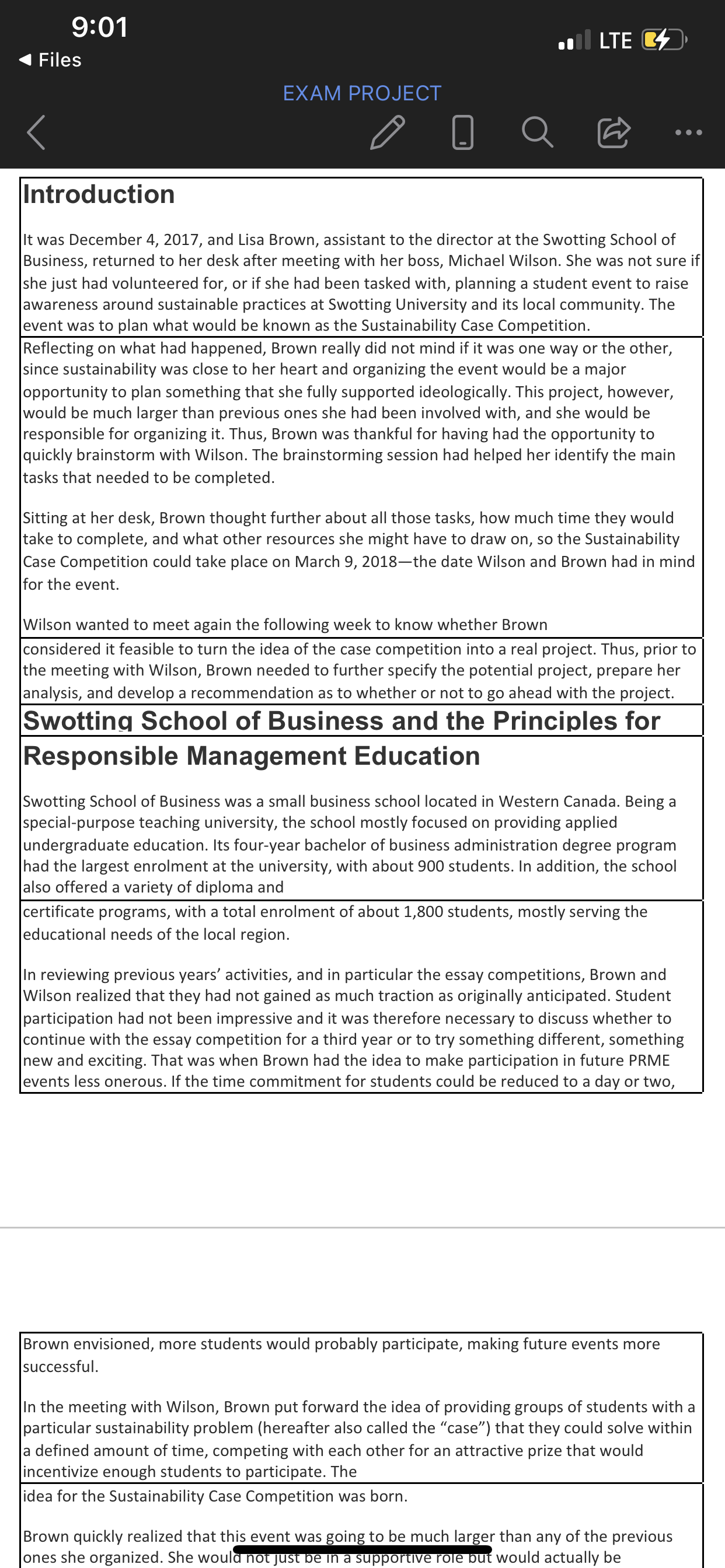 a) Based on the facts in the case develop a