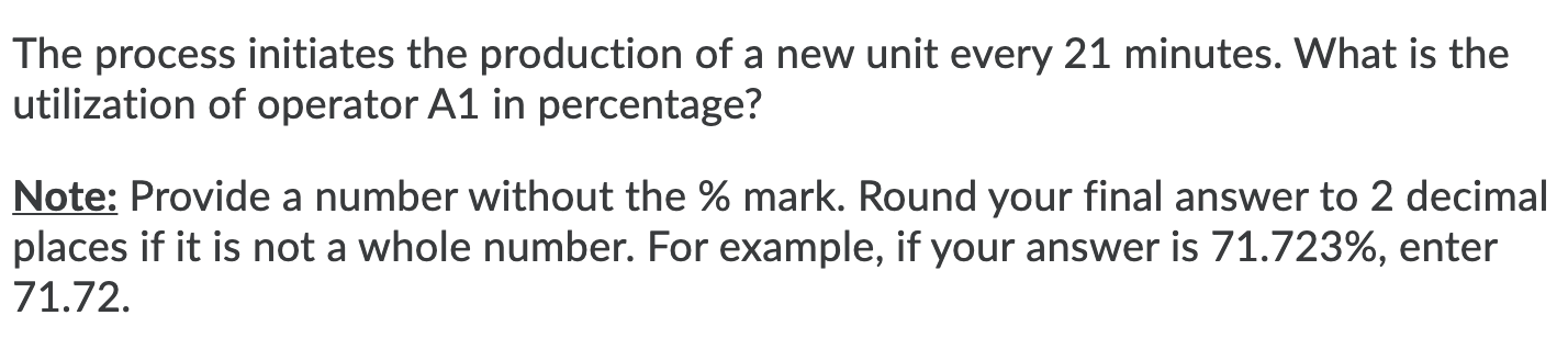 Consider a manufacturing process Question 15 (1