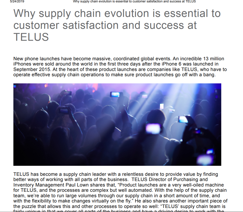 5i:4f2019 Why supply chain evolution is essential