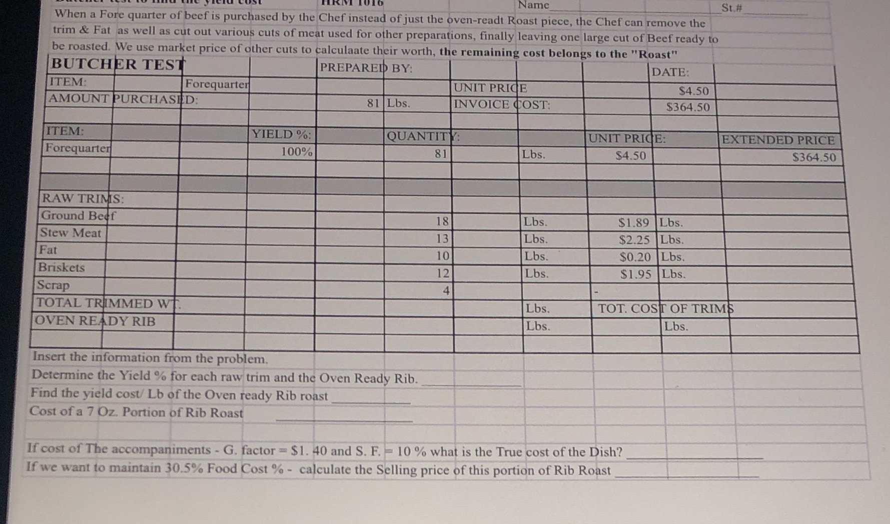 Please answer the questions of following table