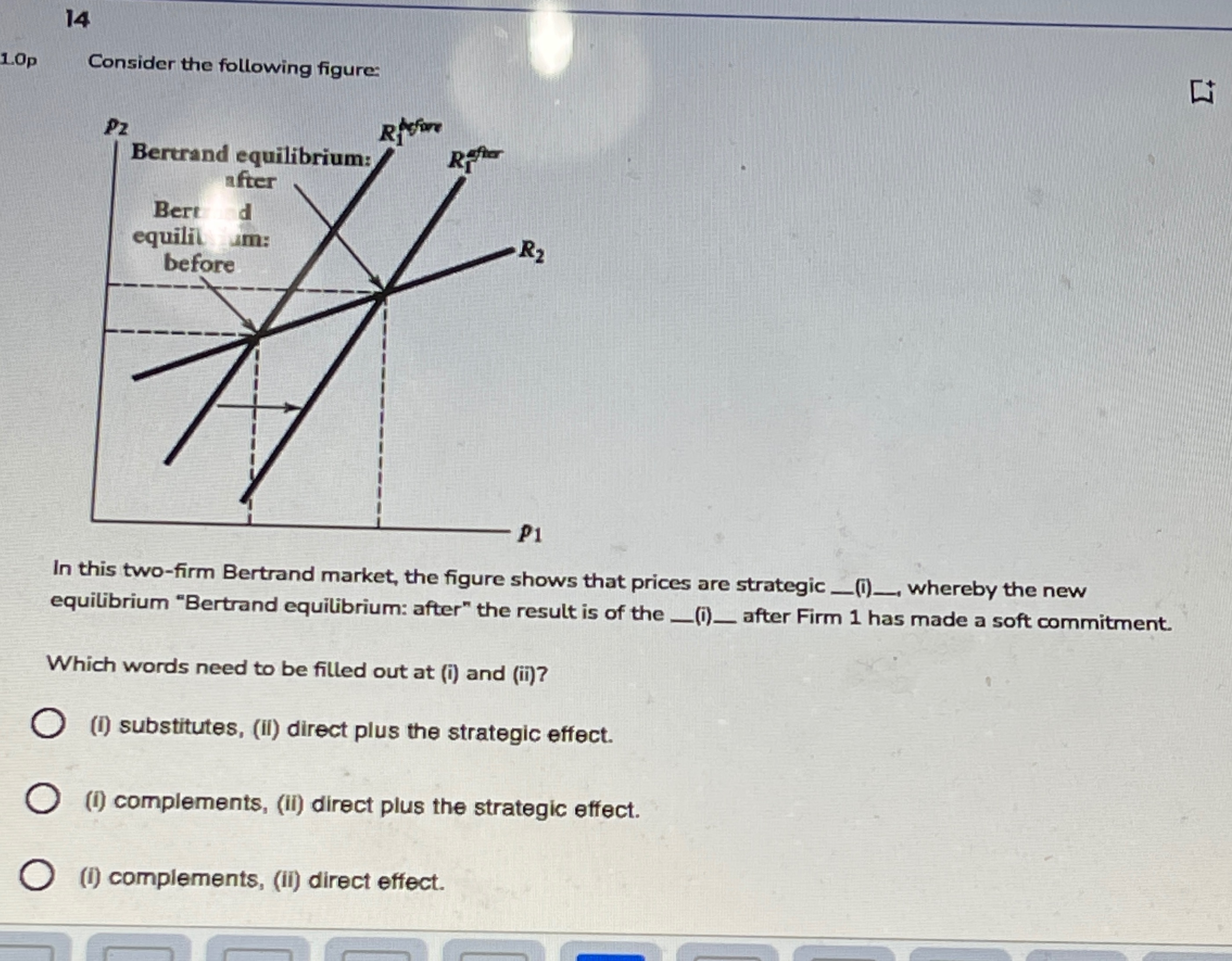 14 10p Consider the following figure: Pz Bertrand