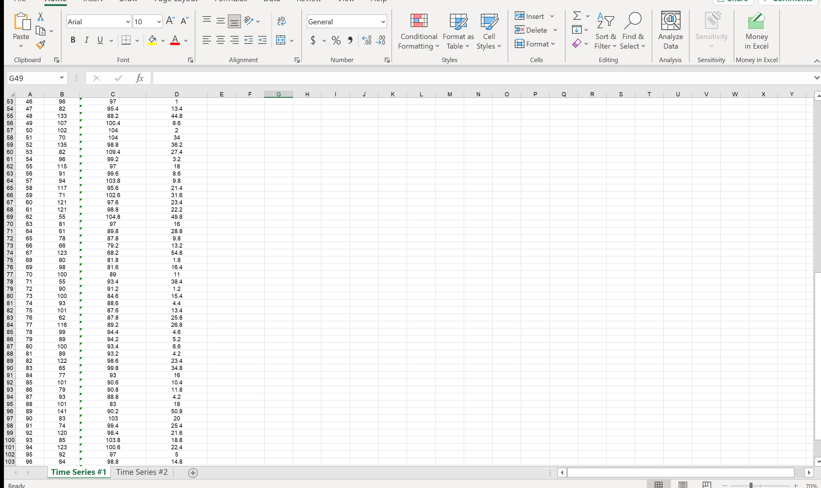 Insert Arial 10 AA = = ab General Ex Ap O 1x
