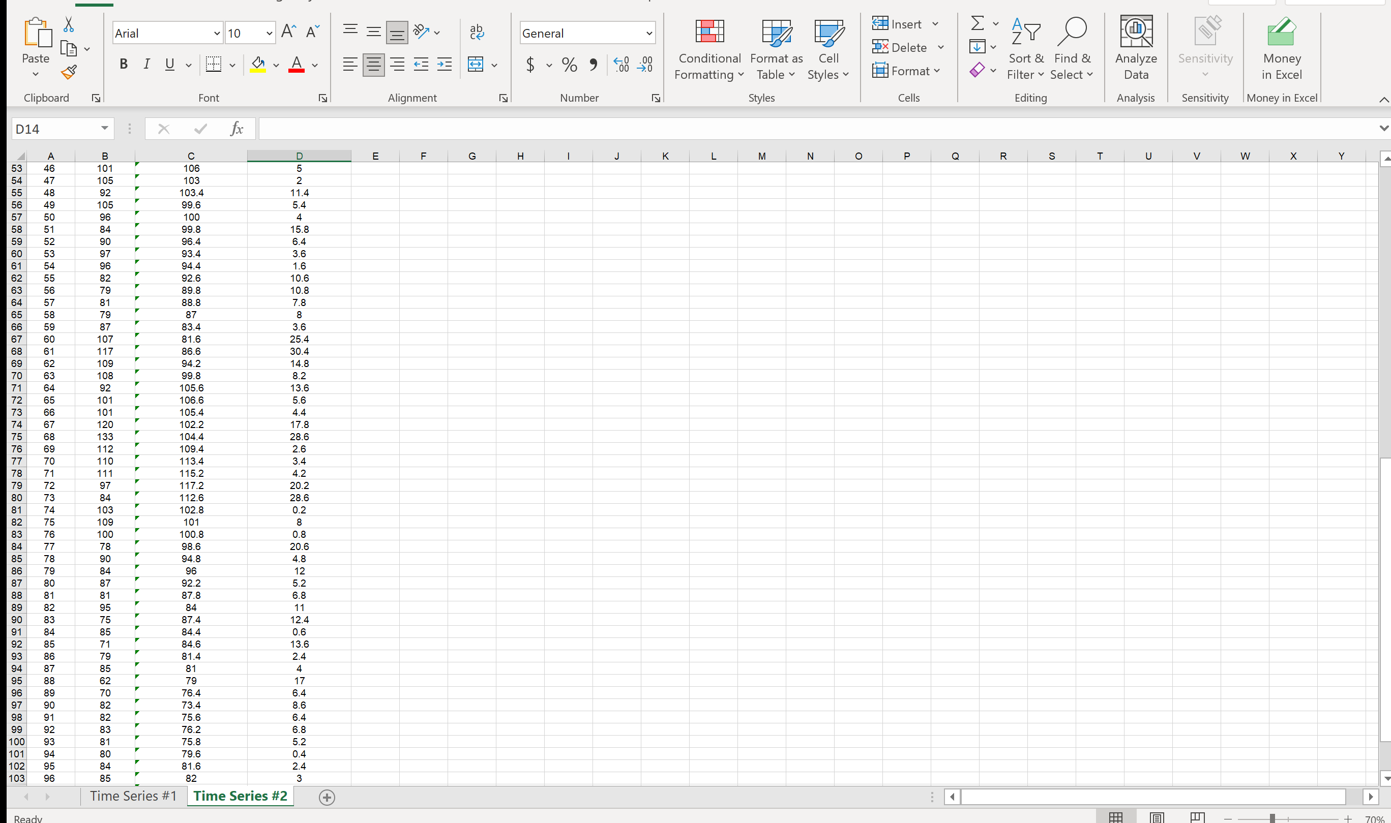 Insert Arial 10 AA = = ab General Ex Ap O 1x