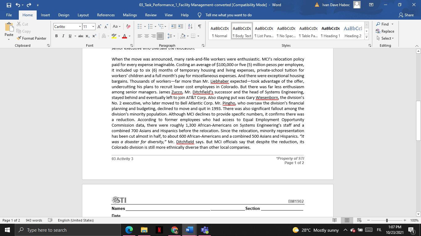 03_Task_Performance_1_Facility