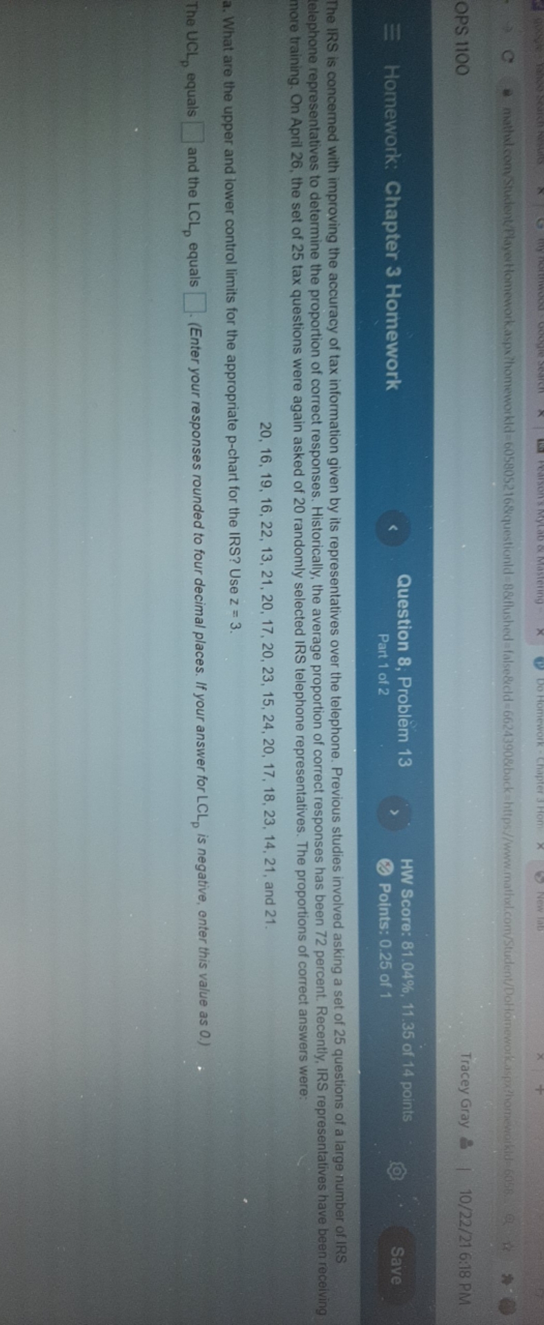 can you help me with question a C @