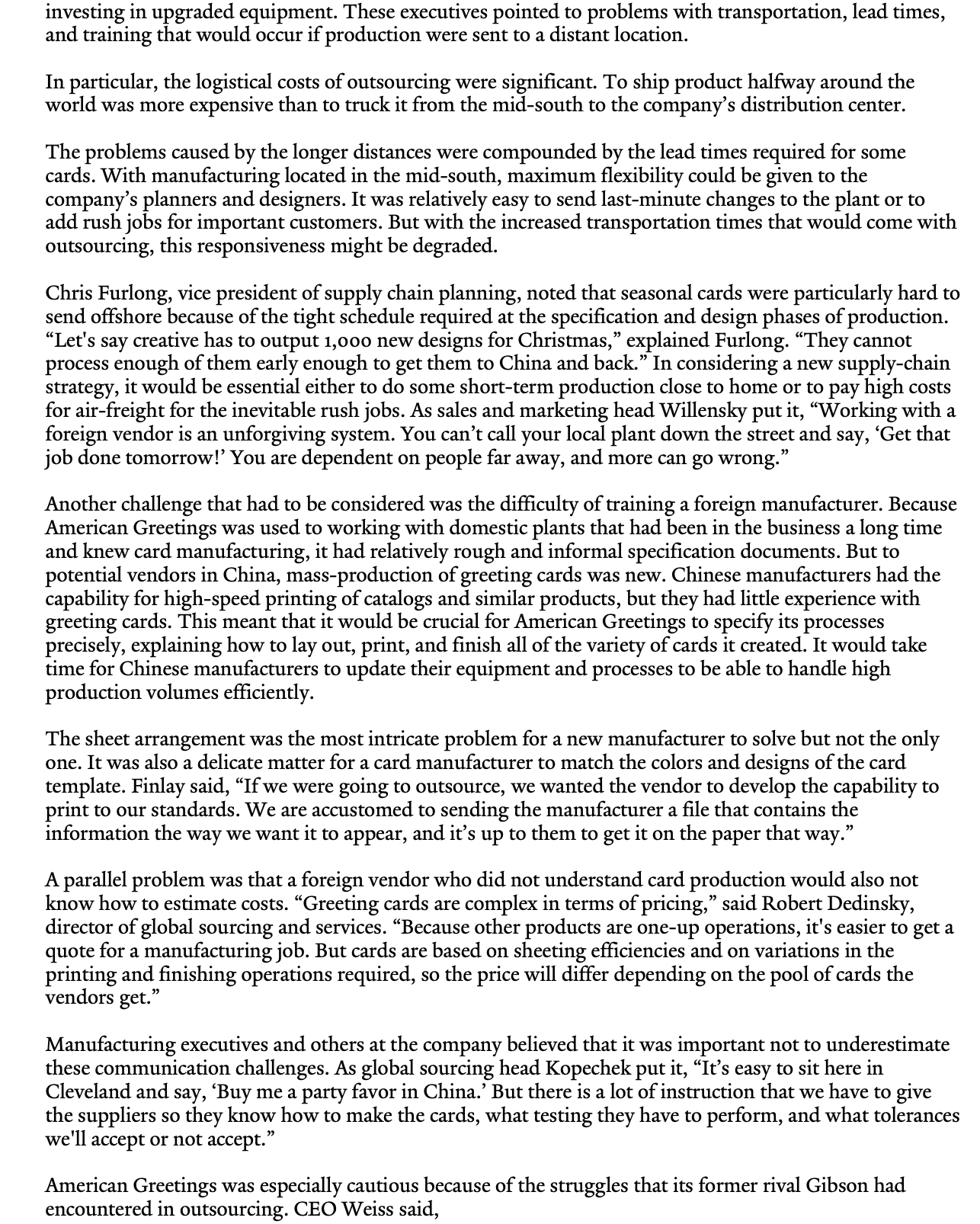 Please Read and answer the questions How do the