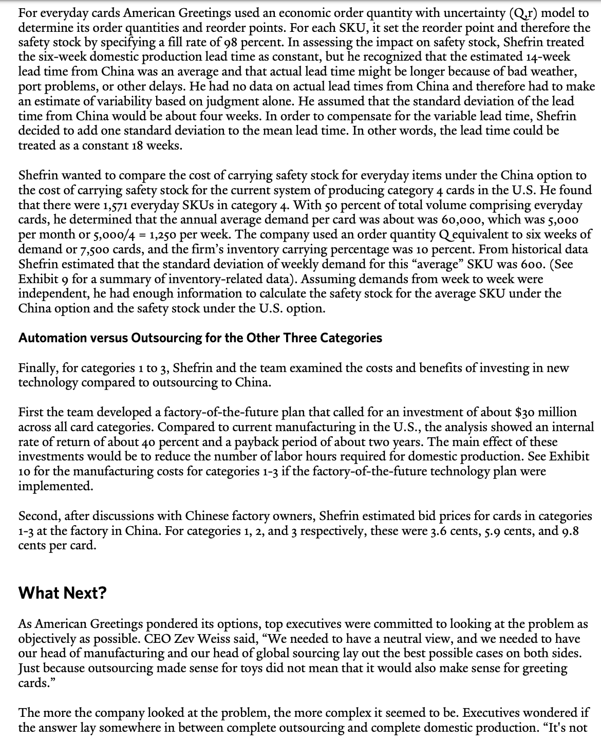 Please Read and answer the questions How do the