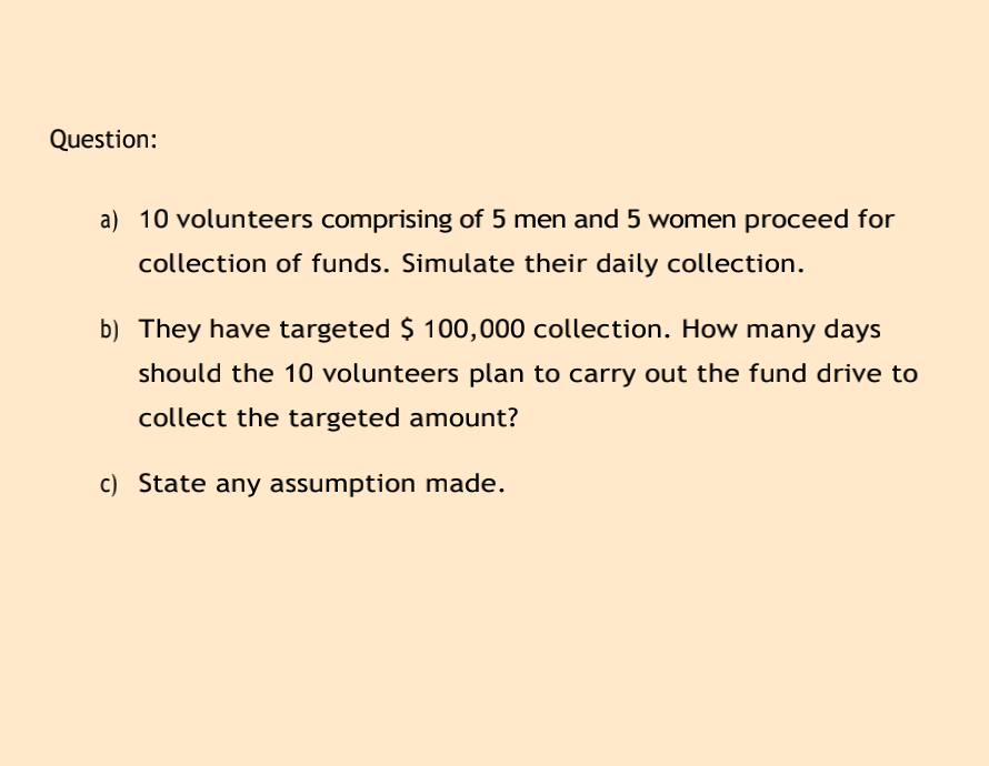 Based on your understanding analyze using Monte