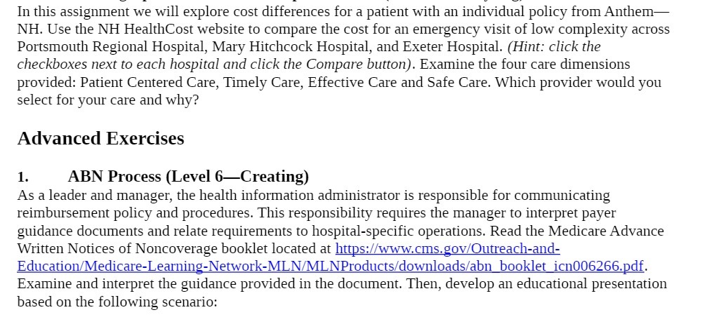 In this assignment we will explore cost