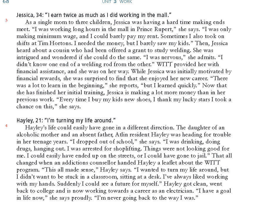 n this unit you will learn to do the following: