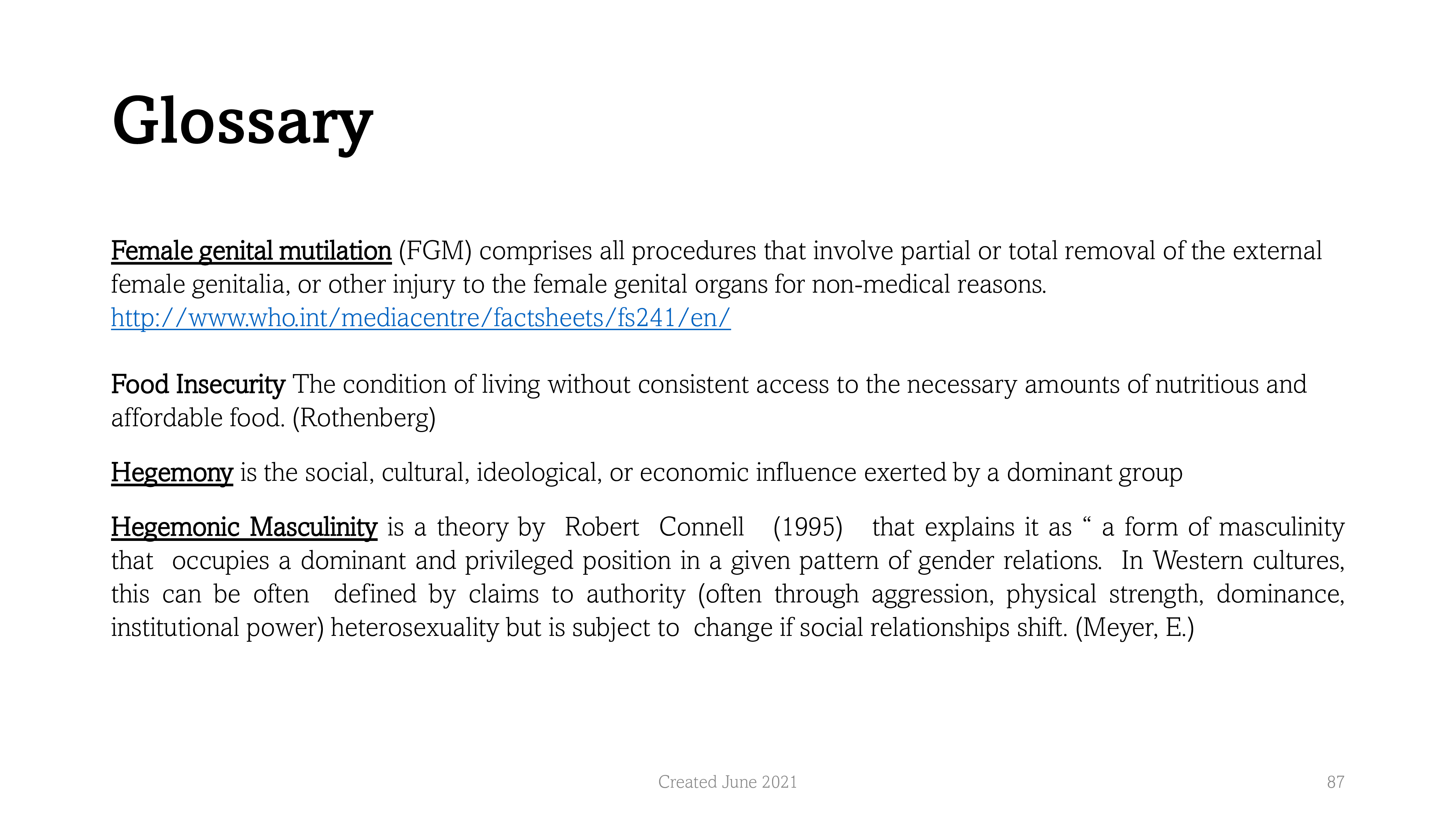 Part 1. Write two well developed paragraphs about