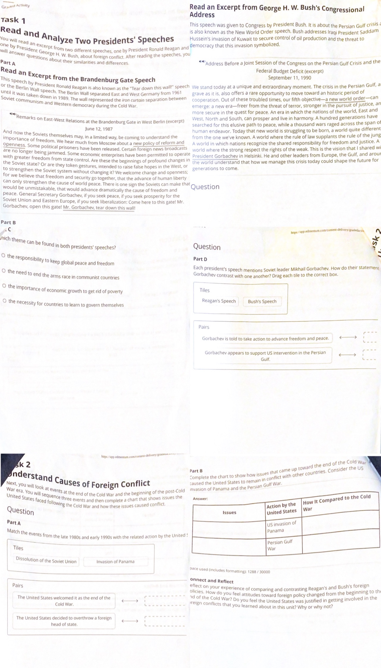 Help please!! Graded Activity Read an Excerpt