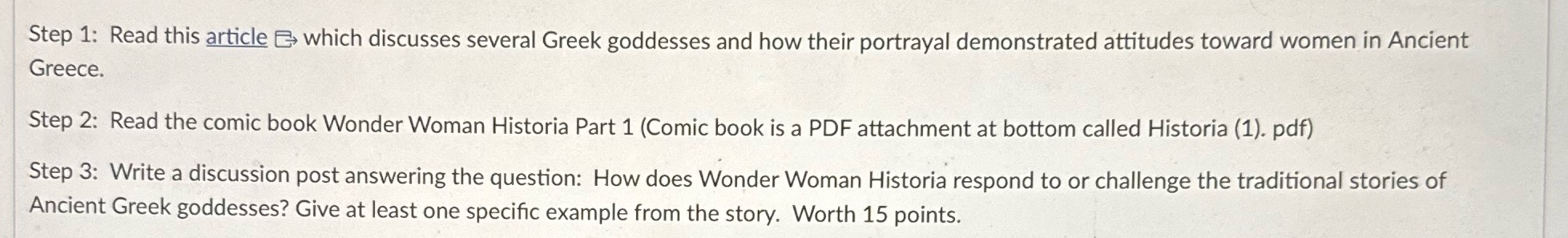 - Step 1: Read this article B which discusses