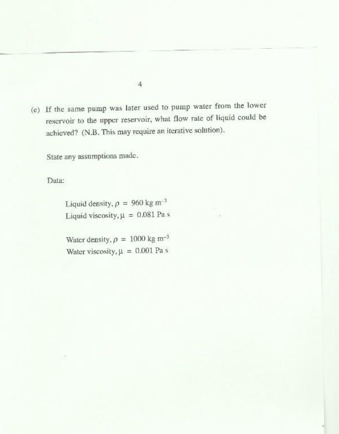 1. o The diagram shown below represents a process