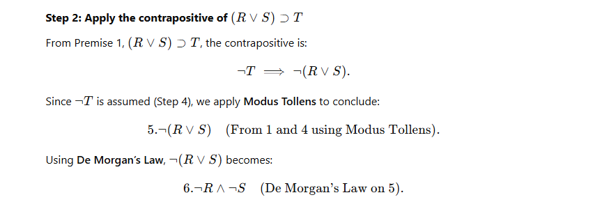 Use either indirect proof or conditional proof
