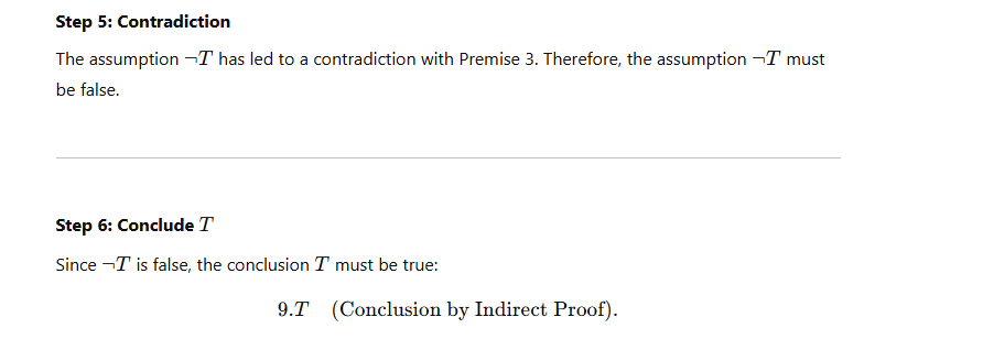 Use either indirect proof or conditional proof