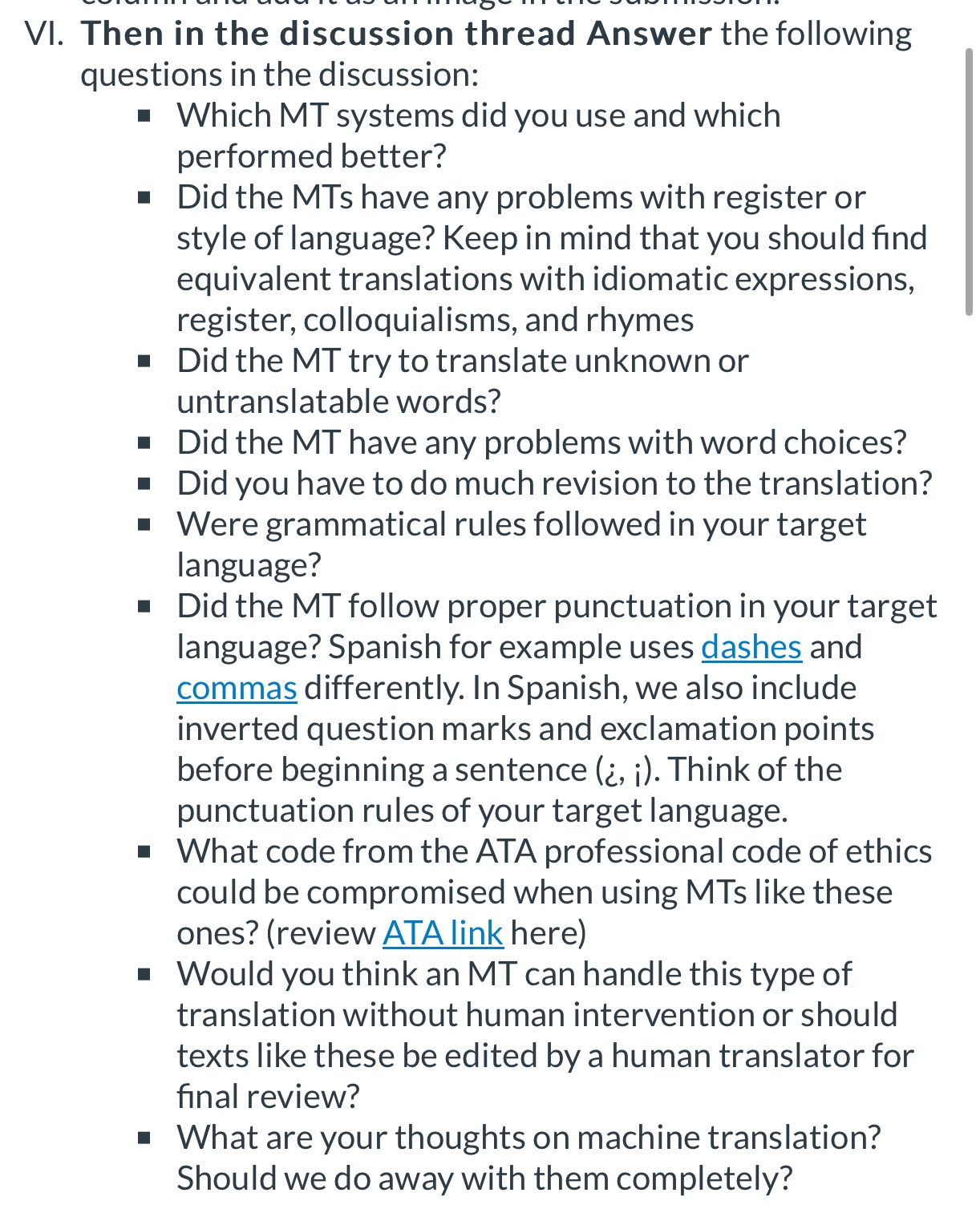 Choose two machine translation systems (second