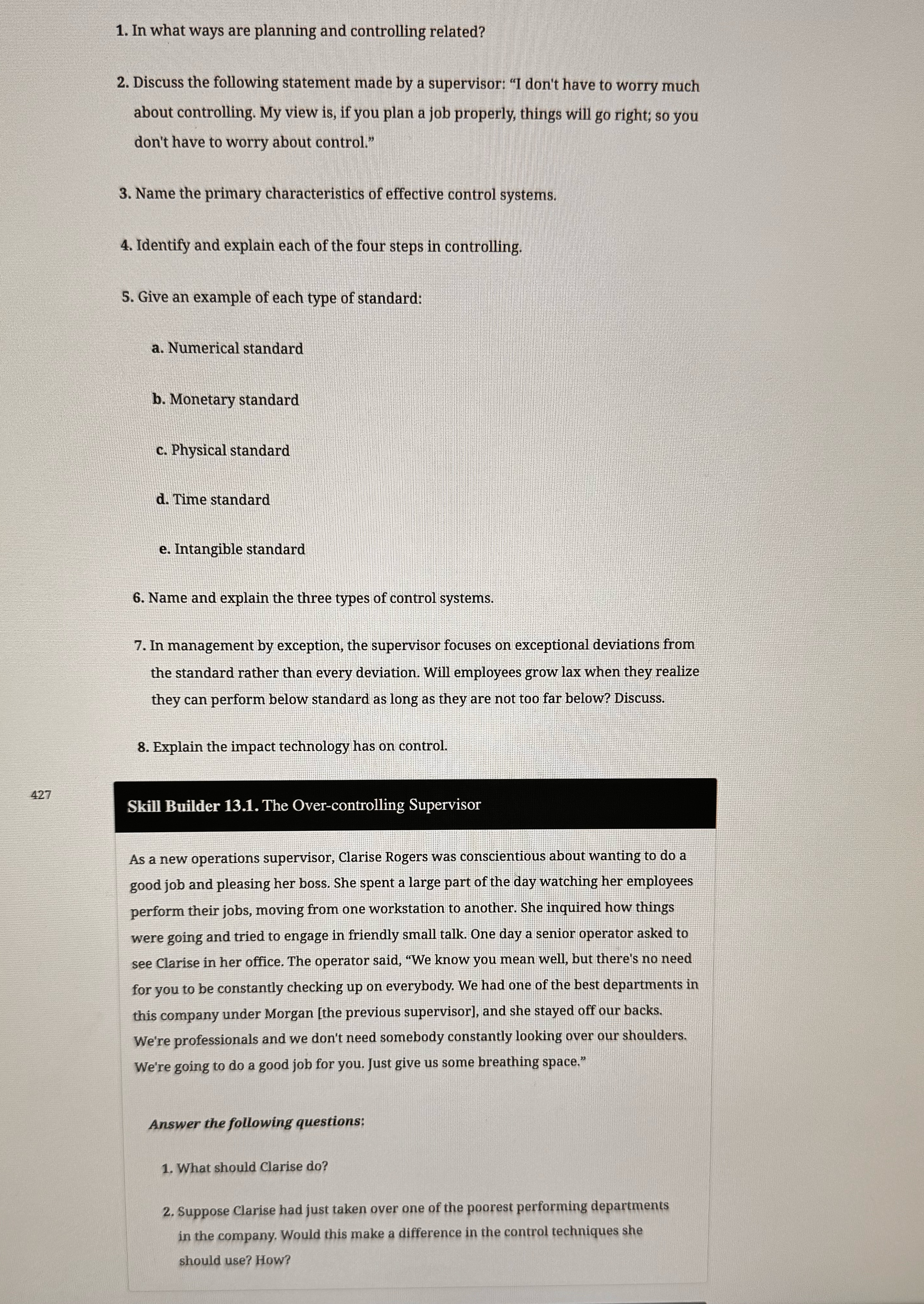 Need help with these questions, it's based on