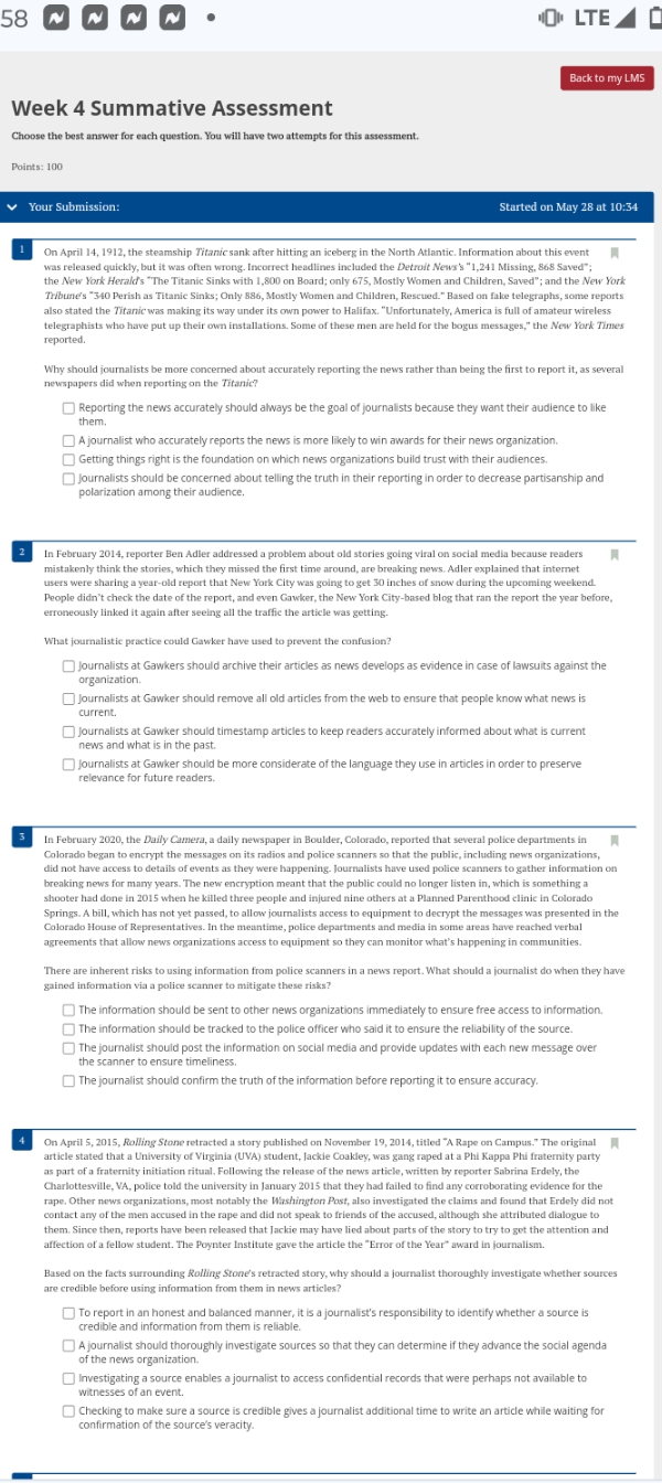 Bscom/350T 58 N N N N . 0 LTE Back to my LMS Week