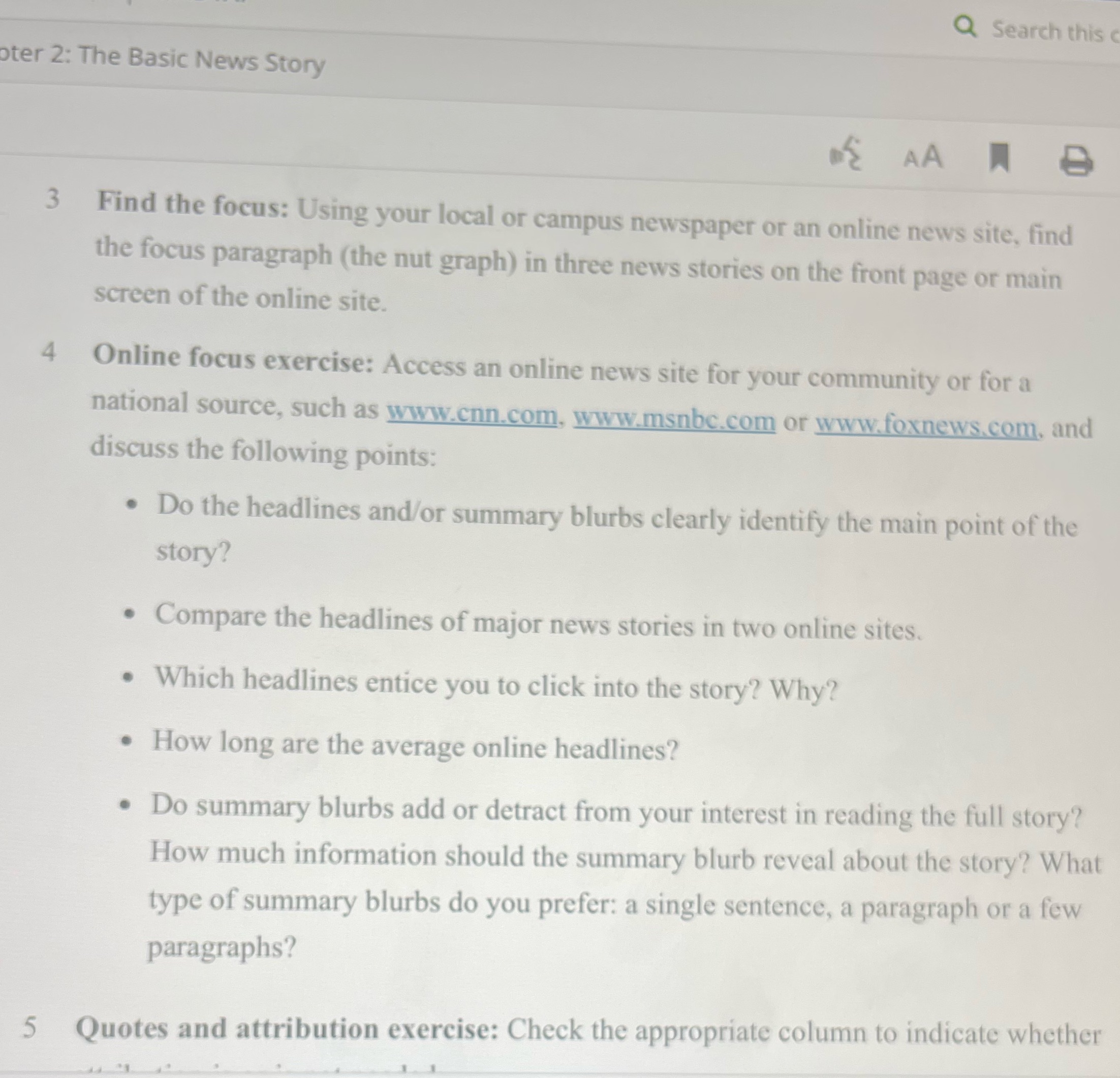 Ebook: a coaching methodChapter 2: a basic news